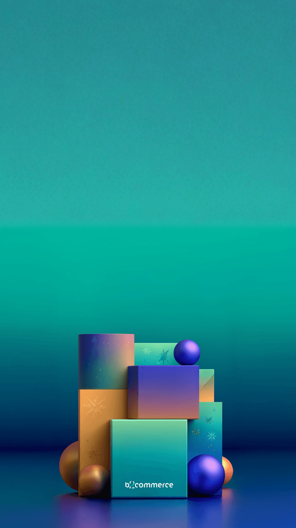 Cassette con regali di Natale